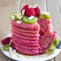 easy vegan recipe ideas pink pitaya pancakes