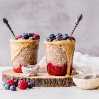 high protein breakfast ideas chia pudding