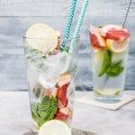 fruit mint water