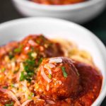 spaghetti meatballs