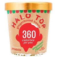 Halo Top Gingerbread House ice cream