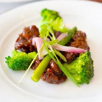 keto Chinese food: beef and broccoli