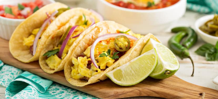 Breakfast Tacos Healthy Brunch Mother's Day